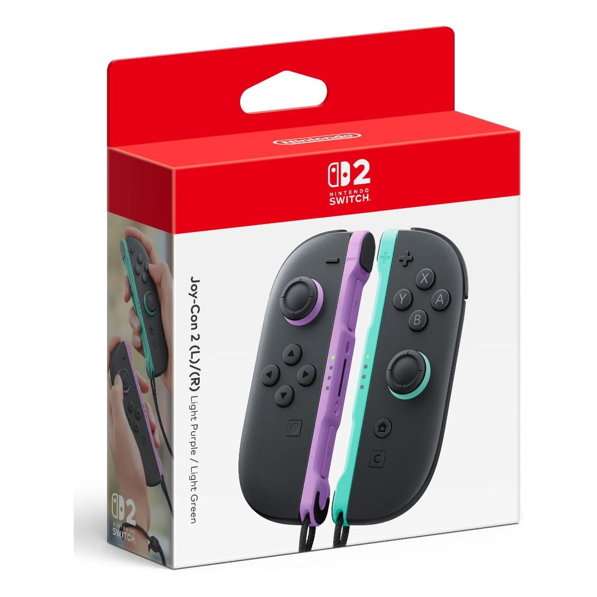 Nintendo Switch 2 Joy-Con 2 L/R Light Purple/Light Green (Asia) gallery thumbnail