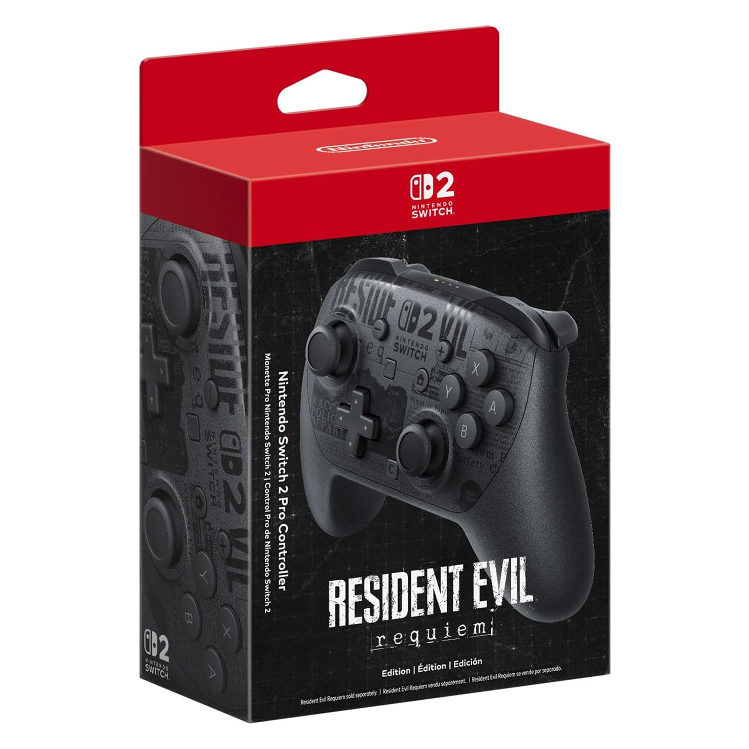 Nintendo Switch 2 Pro Controller Resident Evil Requiem Edition (Asia) gallery thumbnail