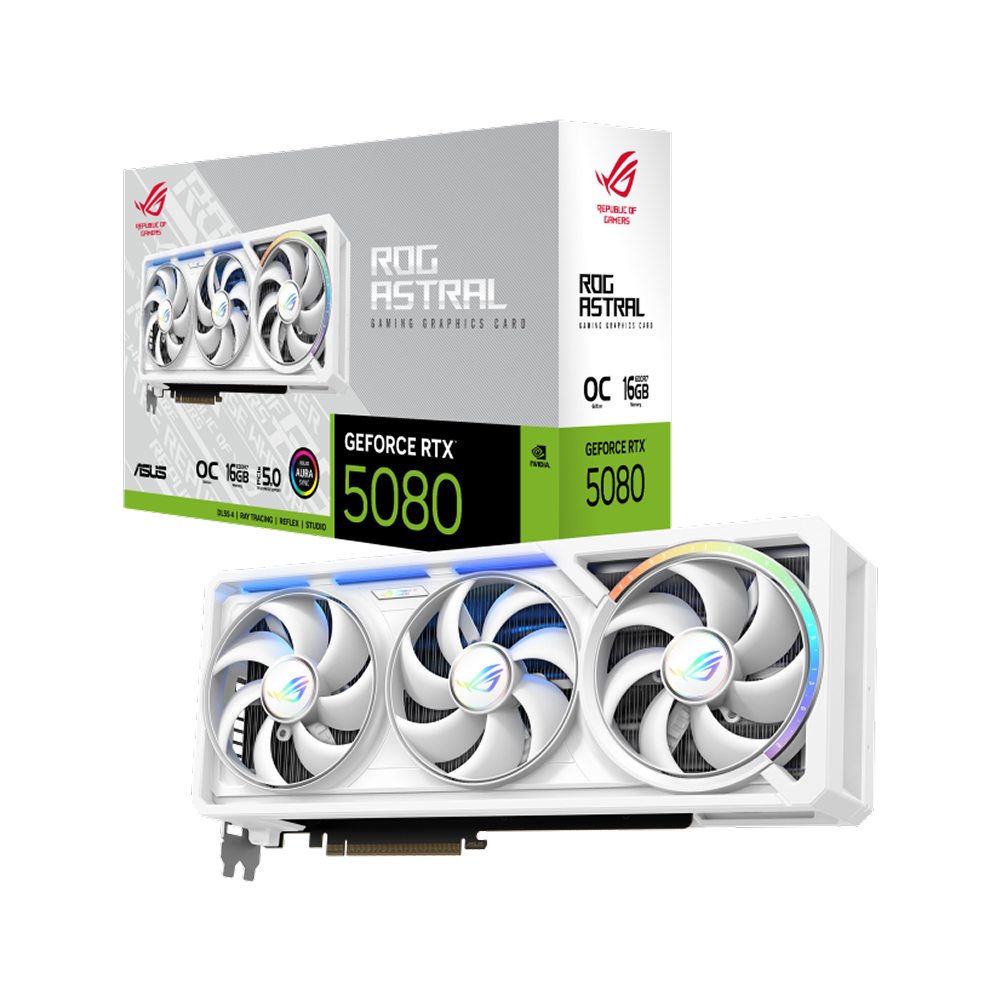 ASUS ROG Astral GeForce RTX 5080 16GB GDDR7 OC product image