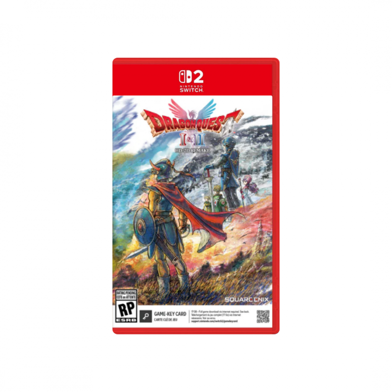 Dragon Quest I and II HD-2D Remake (ASIA ENG/CHN) – Nintendo Switch 2 Nintendo Switch 2 physical game case