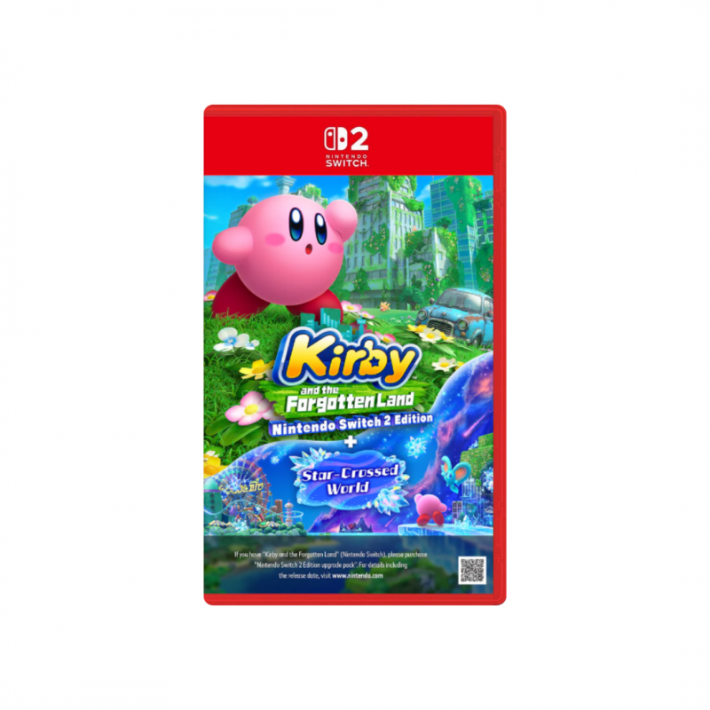 Kirby and The Forgotten Land + Star-Crossed World Edition (ASIA ENG/CHN) – Nintendo Switch 2 Nintendo Switch 2 physical game case
