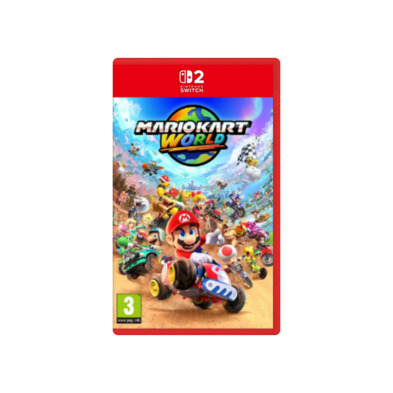 Mario Kart World (Asia ENG/CHN) – Nintendo Switch 2 Nintendo Switch 2 physical game case