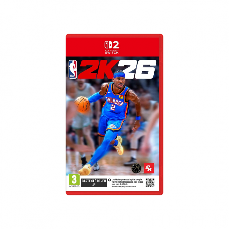 NBA 2K26 (ASIA ENG/CHN) – Nintendo Switch 2 Nintendo Switch 2 physical game case