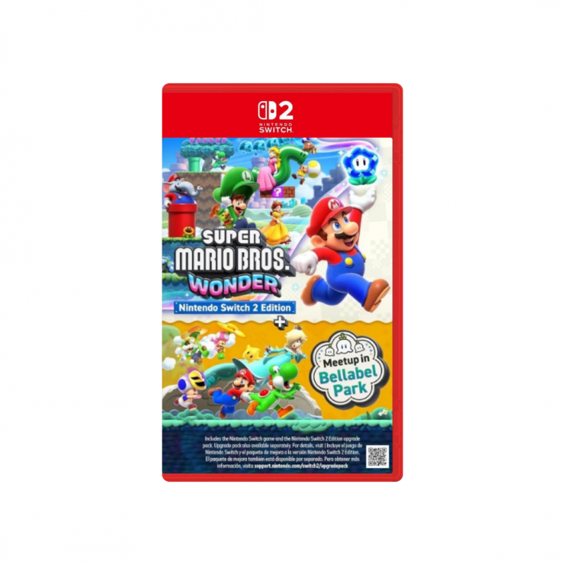 Super Mario Bros Wonder + Meetup In Bellable Park (ASIA ENG/CHN) – Nintendo Switch 2 Nintendo Switch 2 physical game case