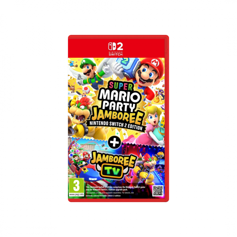 Super Mario Party Jamboree + Jamboree TV (ASIA ENG/CHN) – Nintendo Switch 2 Nintendo Switch 2 physical game case