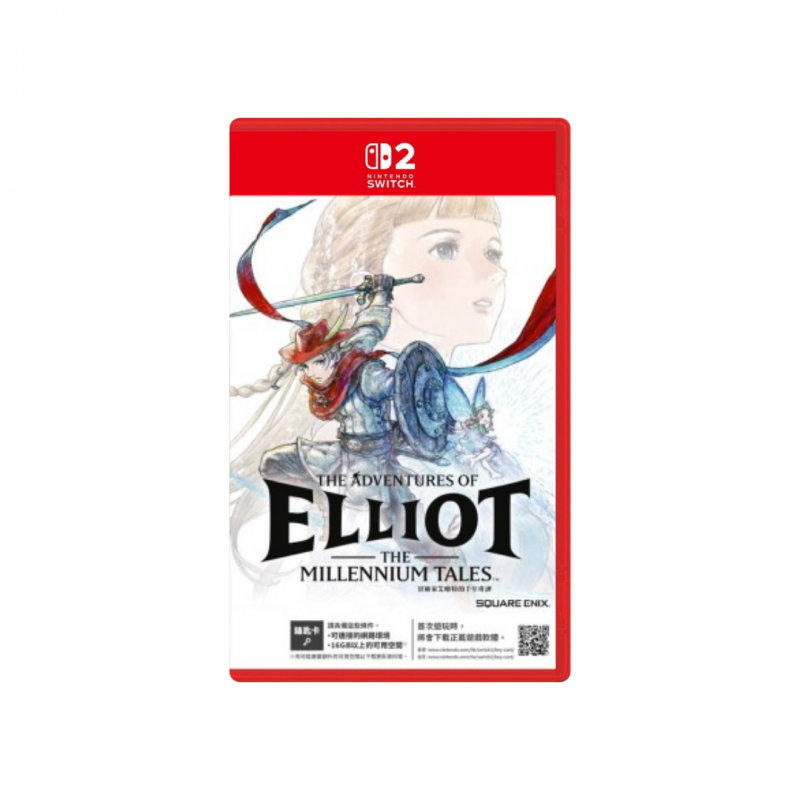 The Adventures Of Elliot The Millennium Tales (AS ENG) – Nintendo Switch 2 Nintendo Switch 2 physical game case