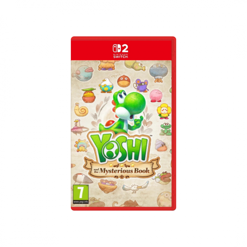 Yoshi and The Mysterious Book (AS ENG/CHN) – Nintendo Switch 2 Nintendo Switch 2 physical game case