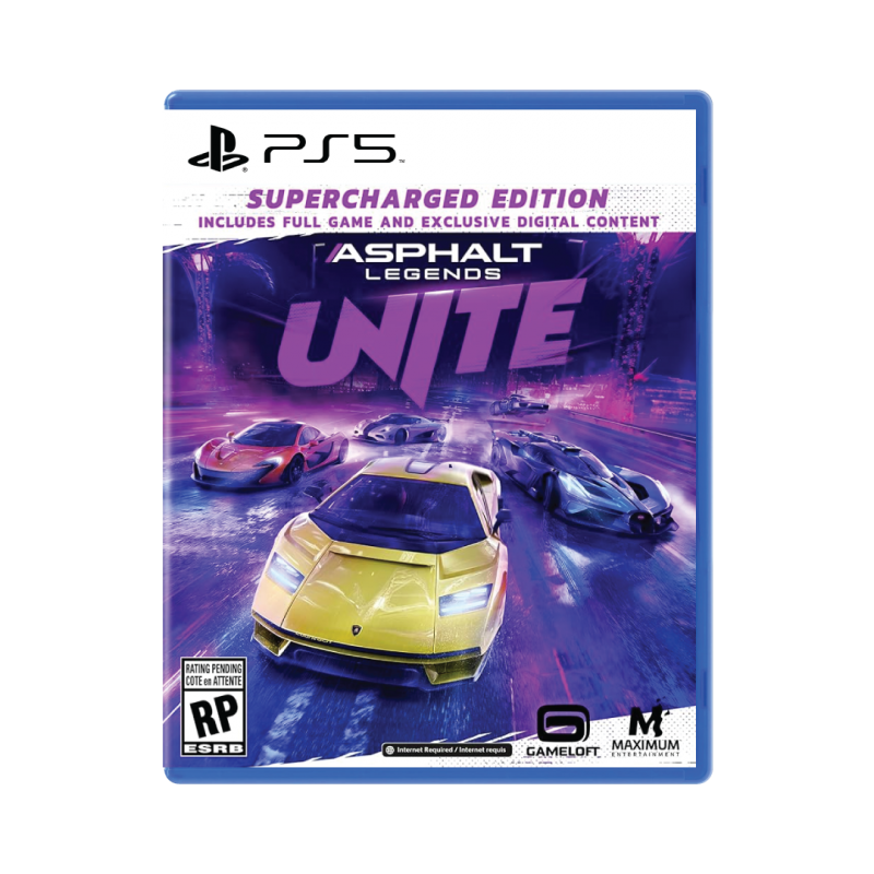 Asphalt Legends Unite (RALL/R2 ENG) – PS5 PS5 physical game case