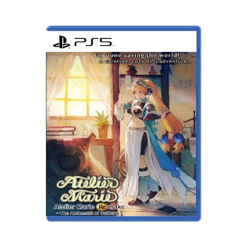 Atelier Marie Remake: The Alchemist of Salburg (R3 ENG) – PS5 PS5 physical game case