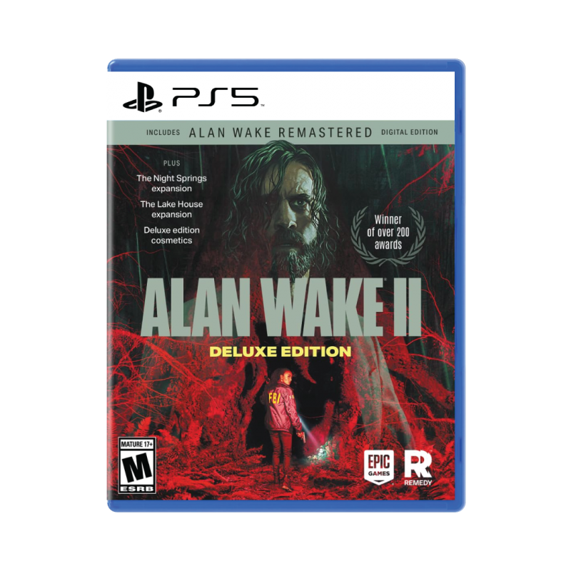 Alan Wake 2 Deluxe Edition (R2 ENG/CHN) – PS5 PS5 physical game case