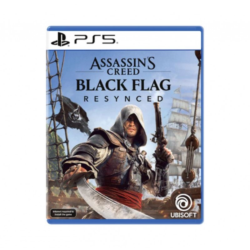 Assassin's Creed Black Flag Resynced (R3 ENG/CHN) – PS5 PS5 physical game case