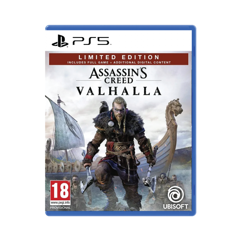 Assassin's Creed Valhalla (R2 ENG) – PS5 PS5 physical game case