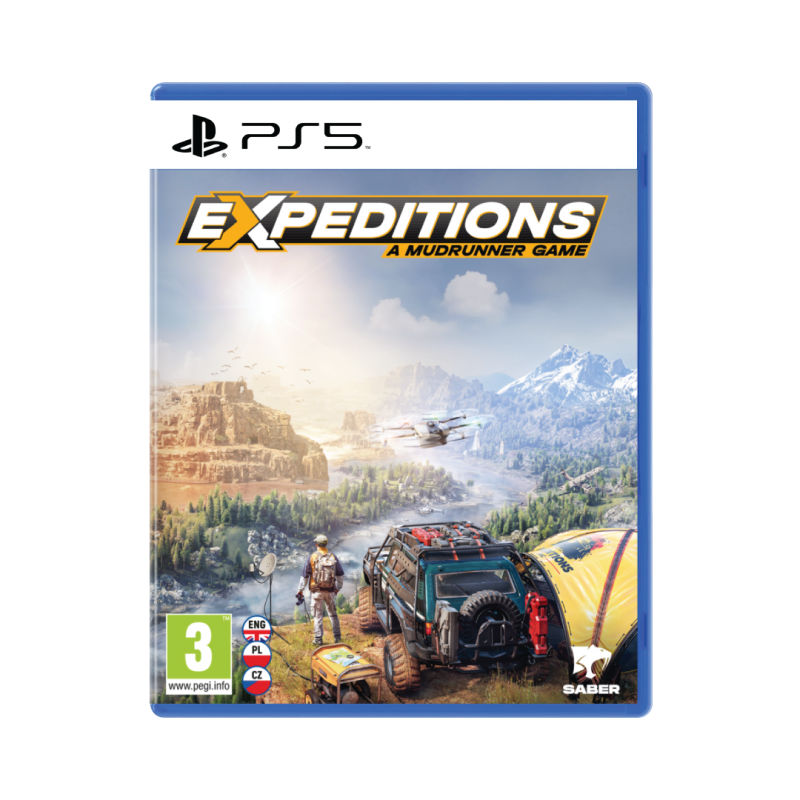 Expeditions: A Mudrunner Game (R3 ENG/CHN) – PS5 PS5 physical game case