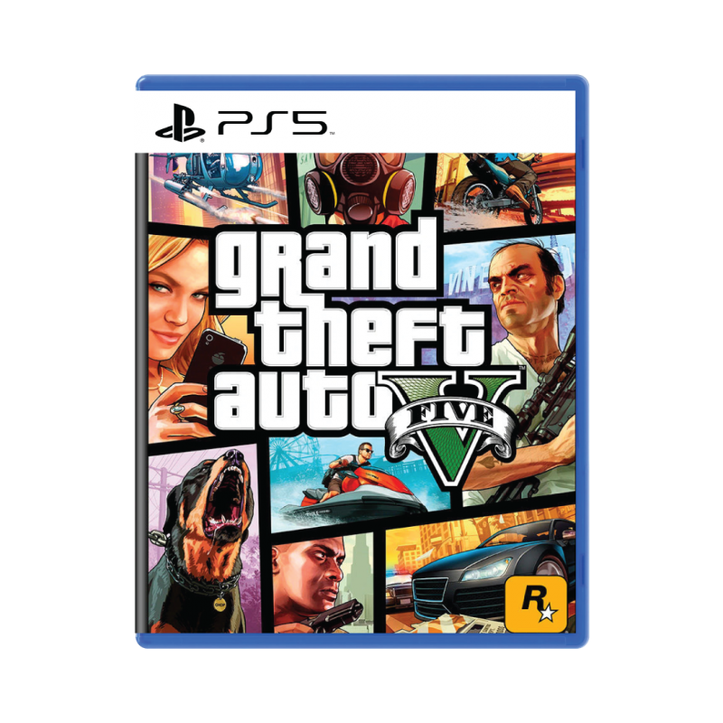 Grand Theft Auto V (R2/ENG) – PS5 PS5 physical game case