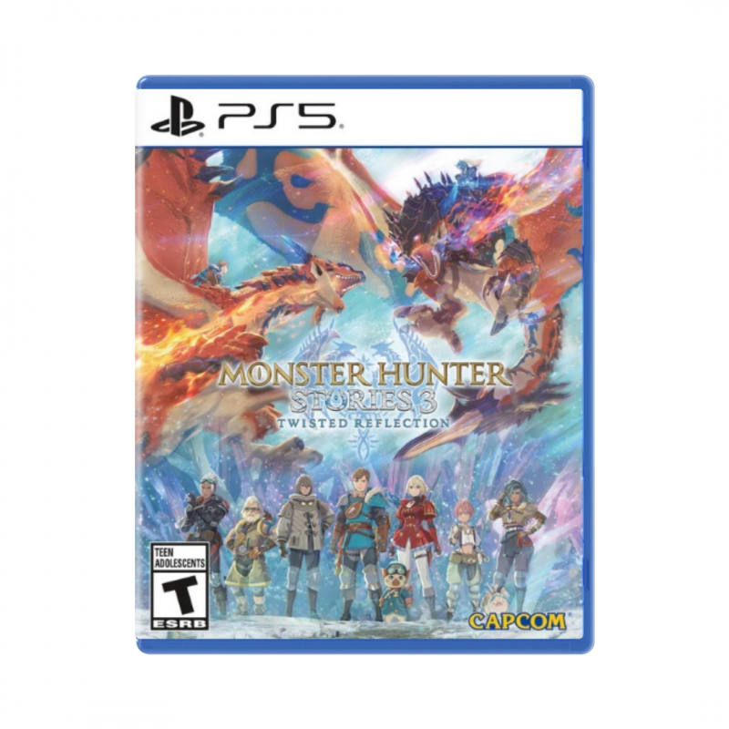 Monster Hunter Stories 3 - Twisted Reflection (R3/ENG/CHN) – PS5 PS5 physical game case