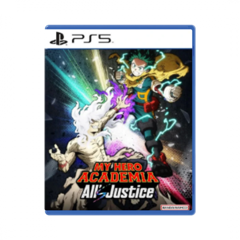 My Hero Academia: All's Justice (R3/ENG) – PS5 PS5 physical game case