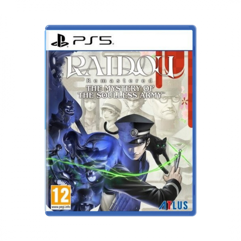 RAIDOU REMASTERED: THE MYSTERY OF THE SOULLESS ARMY (R3 ENG) – PS5 PS5 physical game case