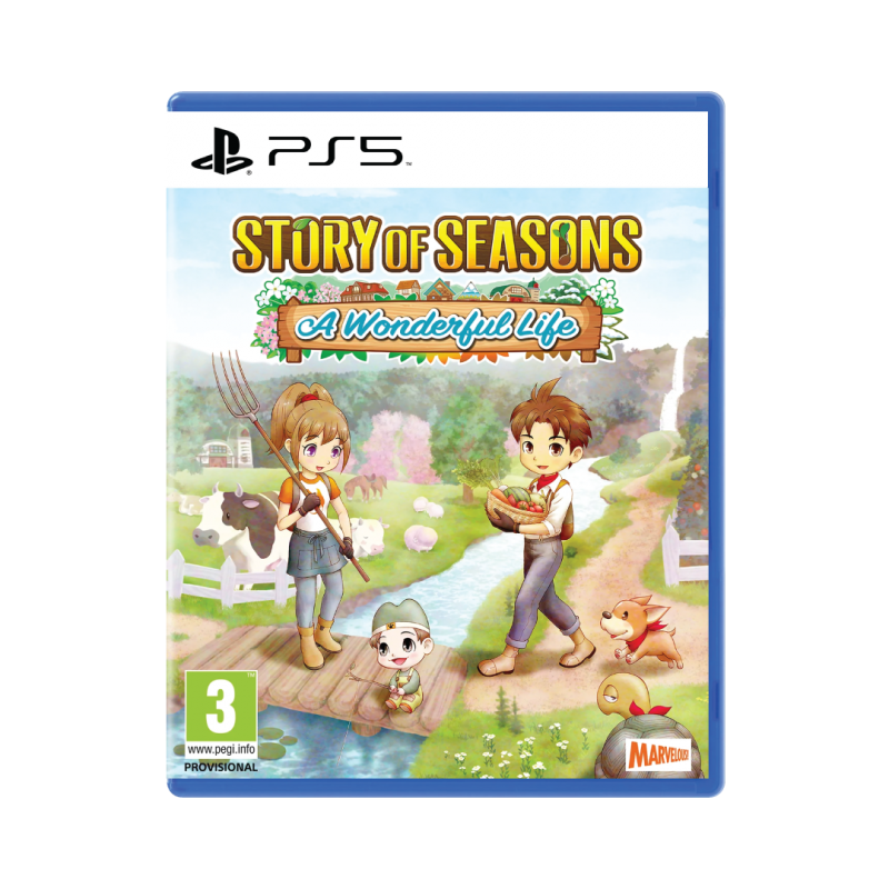 Story Of Seasons: A Wonderful Life (RALL ENG) – PS5 PS5 physical game case