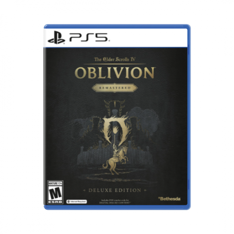 The Elder Scrolls IV: Oblivion Remastered Deluxe Edition (R3 ENG/CHN) – PS5 PS5 physical game case