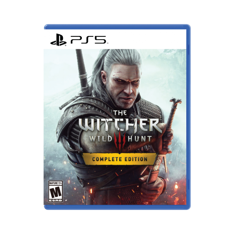 The Witcher 3: Wild Hunt Complete Edition (R2 ENG) – PS5 PS5 physical game case