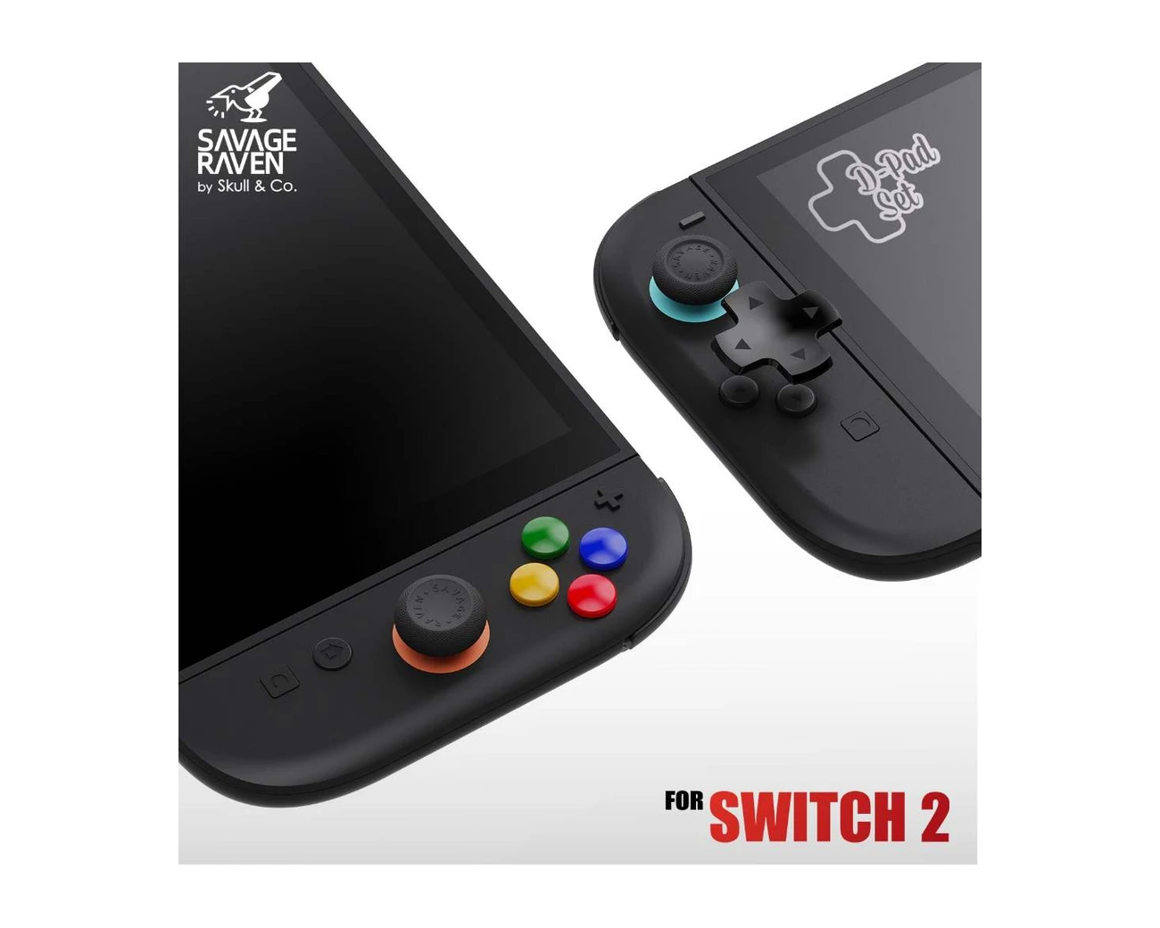 Akitomo D-Pad Button Cap Set for Switch 2 gallery thumbnail