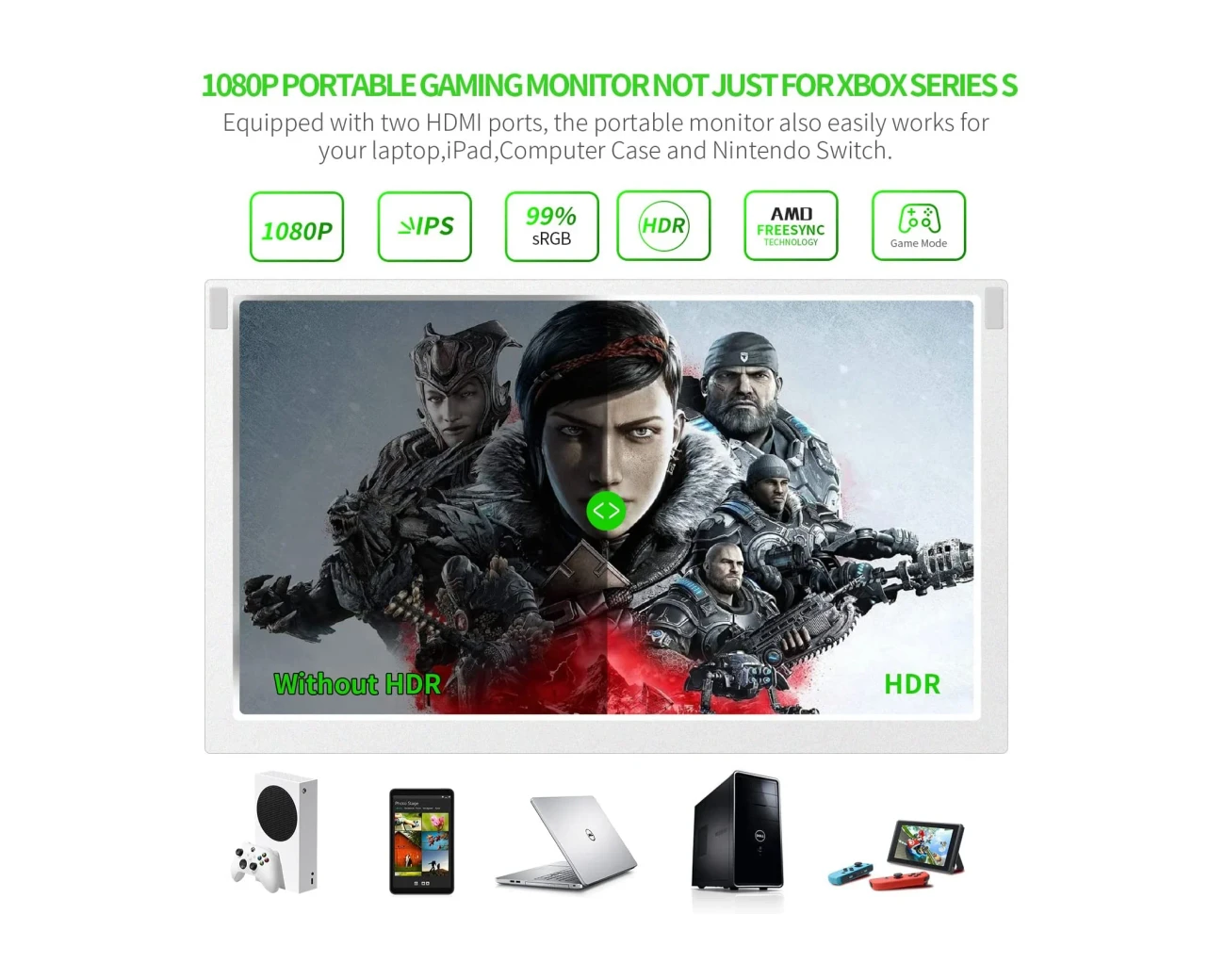 G-Story 14-inch LED 4K Portable Gaming Monitor gallery thumbnail