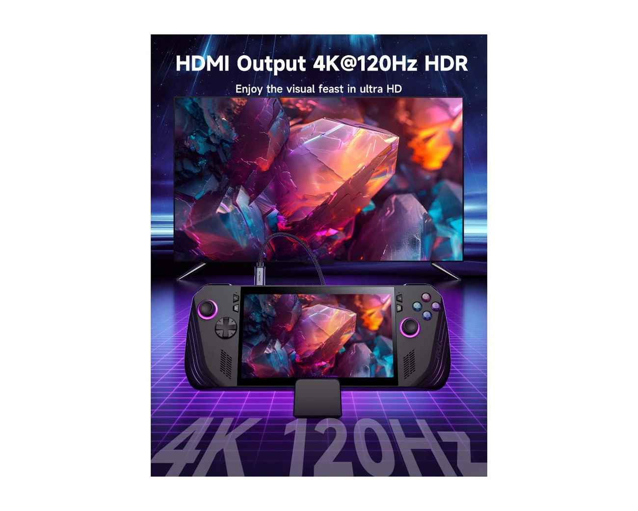 JSAUX Official 6-in-1 Dock for Steam Deck OLED gallery thumbnail