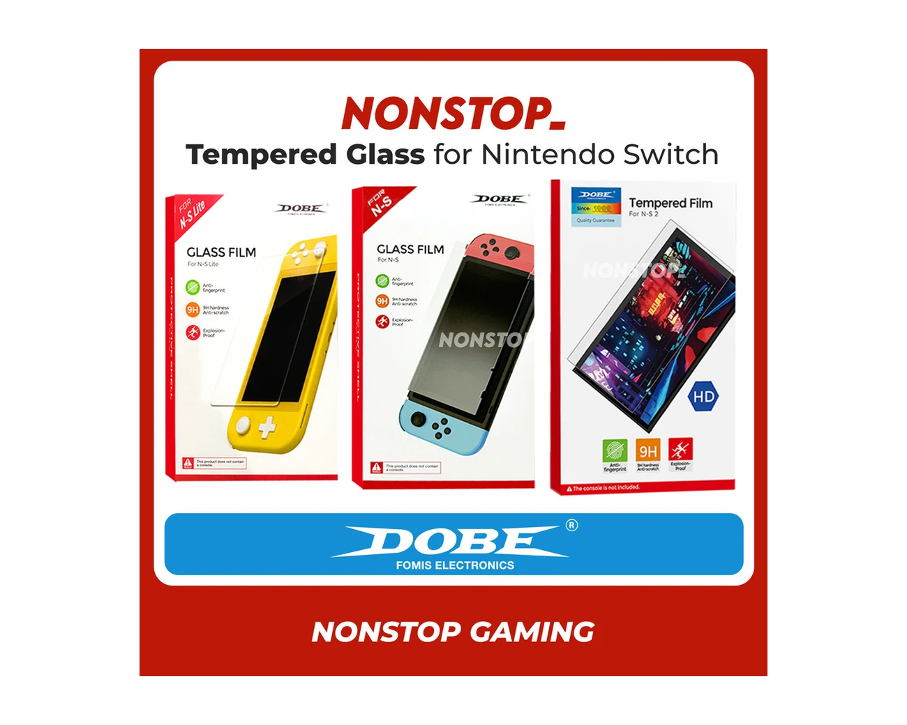 Nintendo Switch 2 Tempered Glass Screen Protector gallery thumbnail