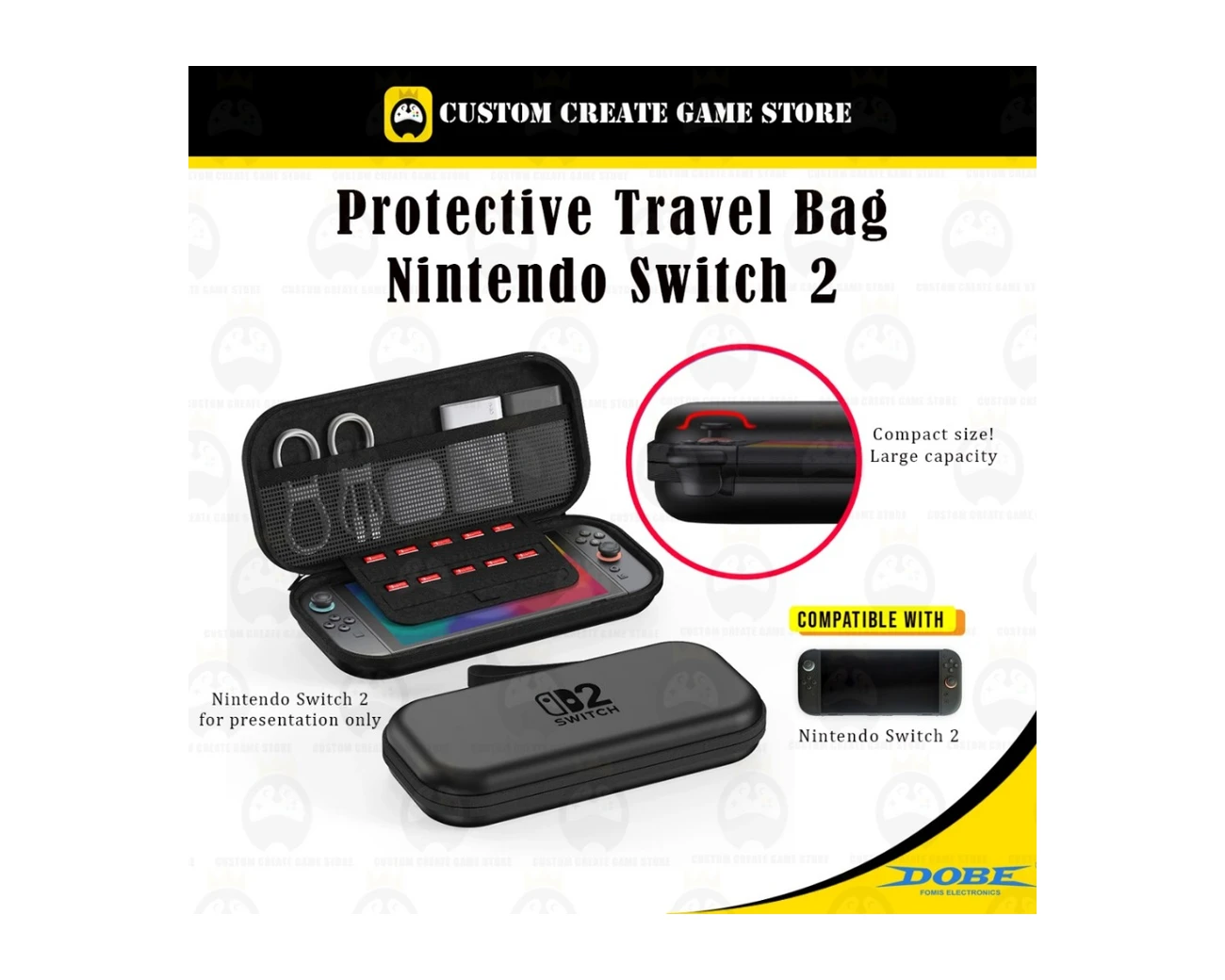 Switch 2 EVA Protective Travel Bag product image