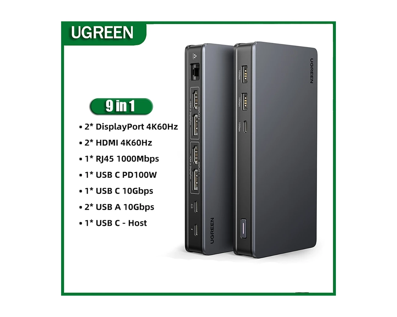 UGREEN 9-in-1 USB-C Docking Station gallery thumbnail