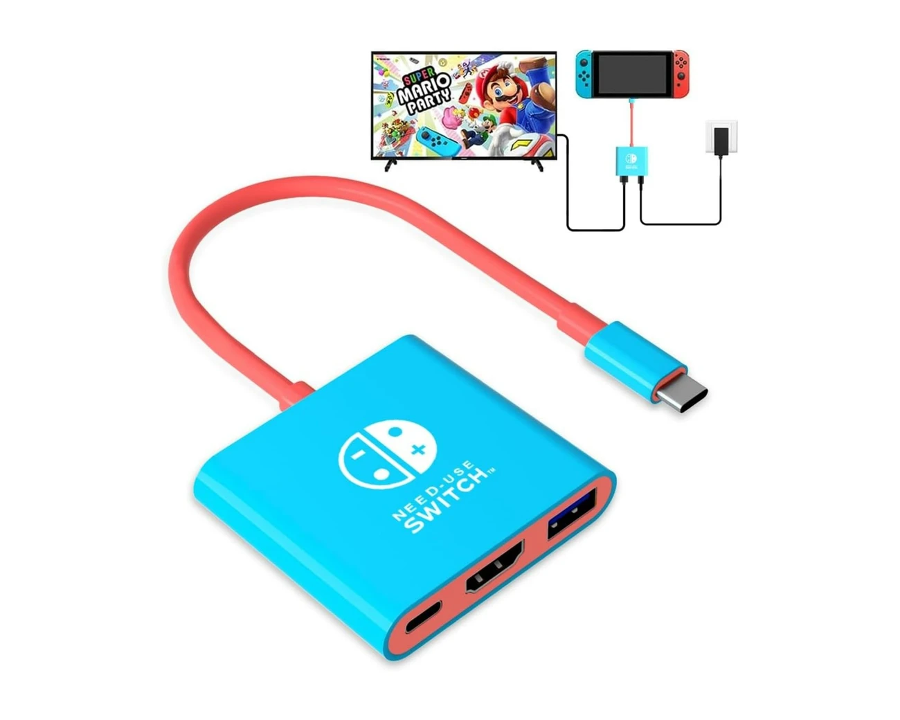 USB-C to HDMI Adapter for Switch 2 / Steam Deck product image