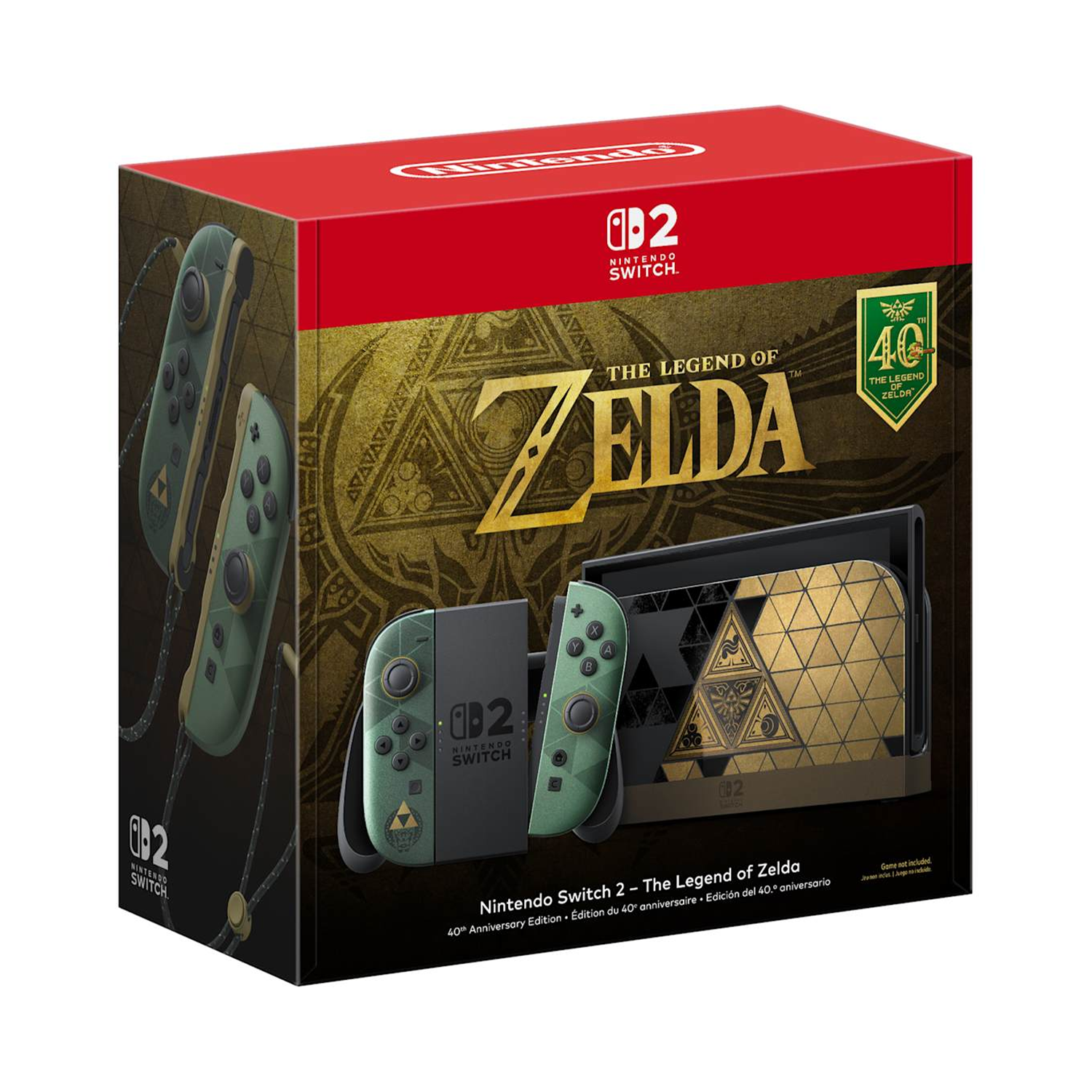 Nintendo Switch 2 – The Legend of Zelda – 40th Anniversary Edition Pre-order Deposit product image