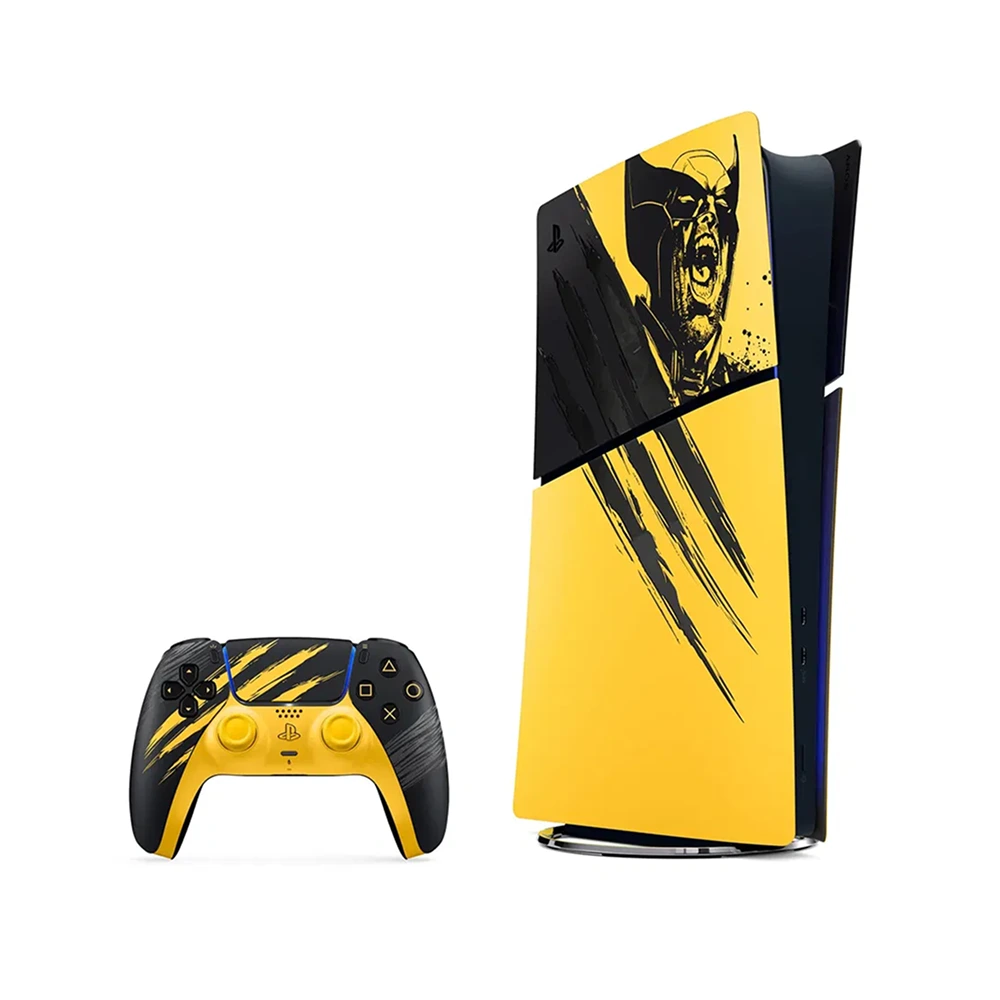 PS5 Slim Digital Edition – Marvel’s Wolverine Battle Yellow Limited Edition Bundle 825GB product image