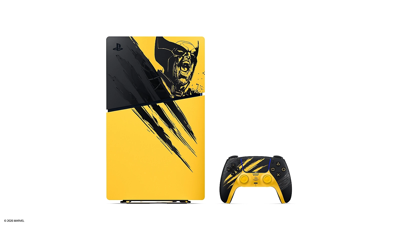 PS5 Slim Digital Edition – Marvel’s Wolverine Battle Yellow Limited Edition Bundle 825GB gallery thumbnail