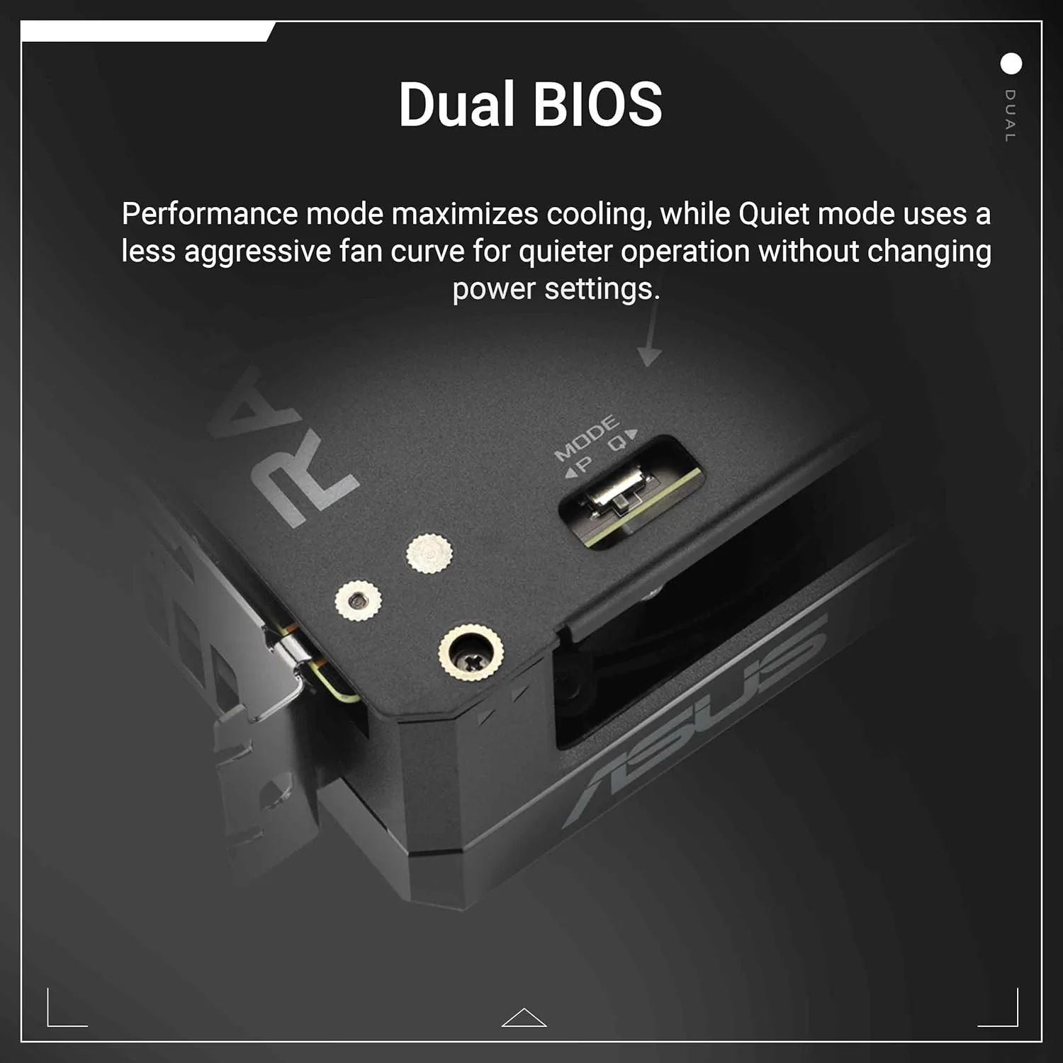 ASUS DUAL Radeon RX 9060 XT GDDR6 Graphics Card gallery thumbnail