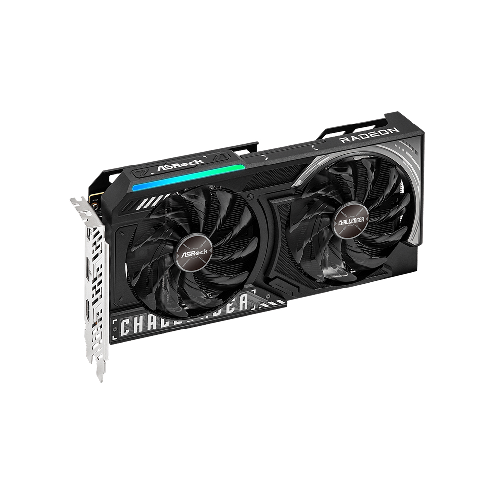 ASRock Radeon RX 9050 Challenger 8GB GDDR6 Graphics Card gallery thumbnail
