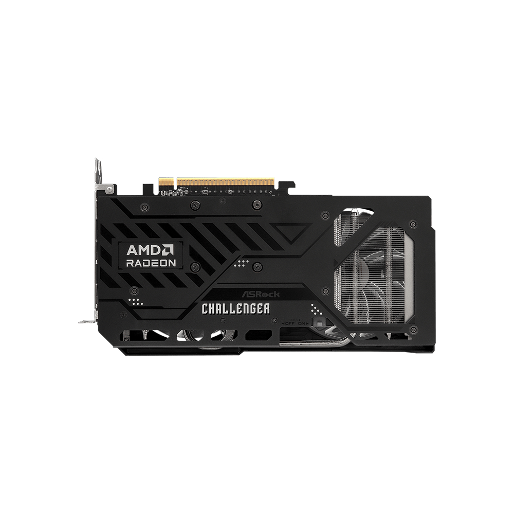 ASRock Radeon RX 9050 Challenger 8GB GDDR6 Graphics Card gallery thumbnail