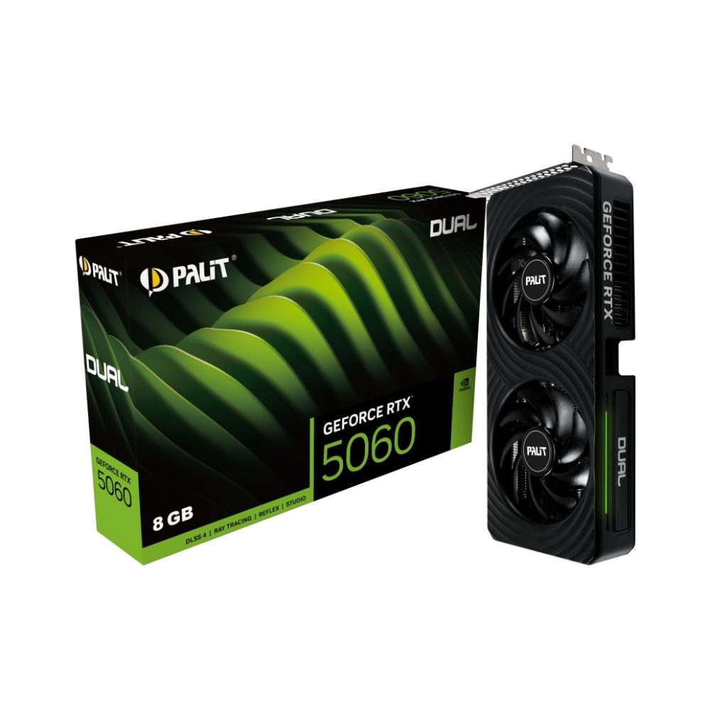 Palit GeForce RTX 5060 Dual 8GB GDDR7 Graphics Card product image