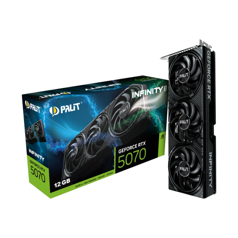 Palit GeForce RTX 5070 Infinity 3 12GB GDDR7 Graphics Card product image