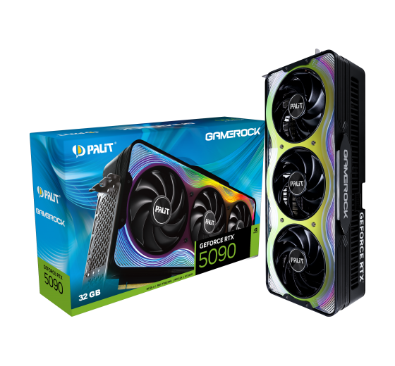 Palit GeForce RTX 5090 GameRock 32GB GDDR7 Graphics Card product image
