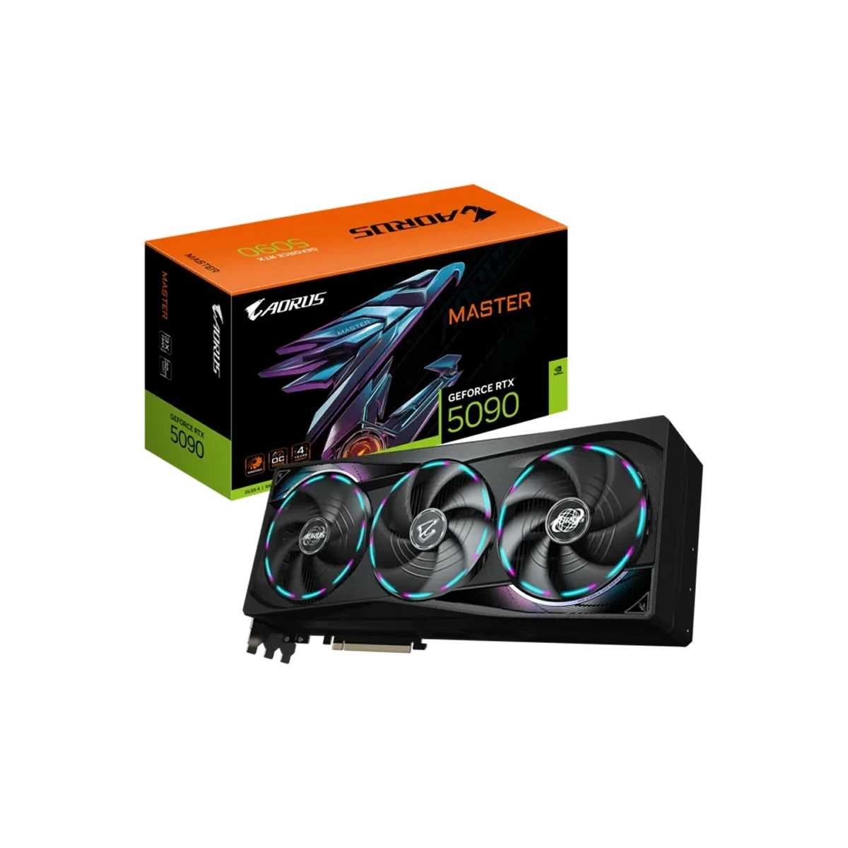 Gigabyte AORUS GeForce RTX 5090 MASTER 32GB GDDR7 Graphics Card product image