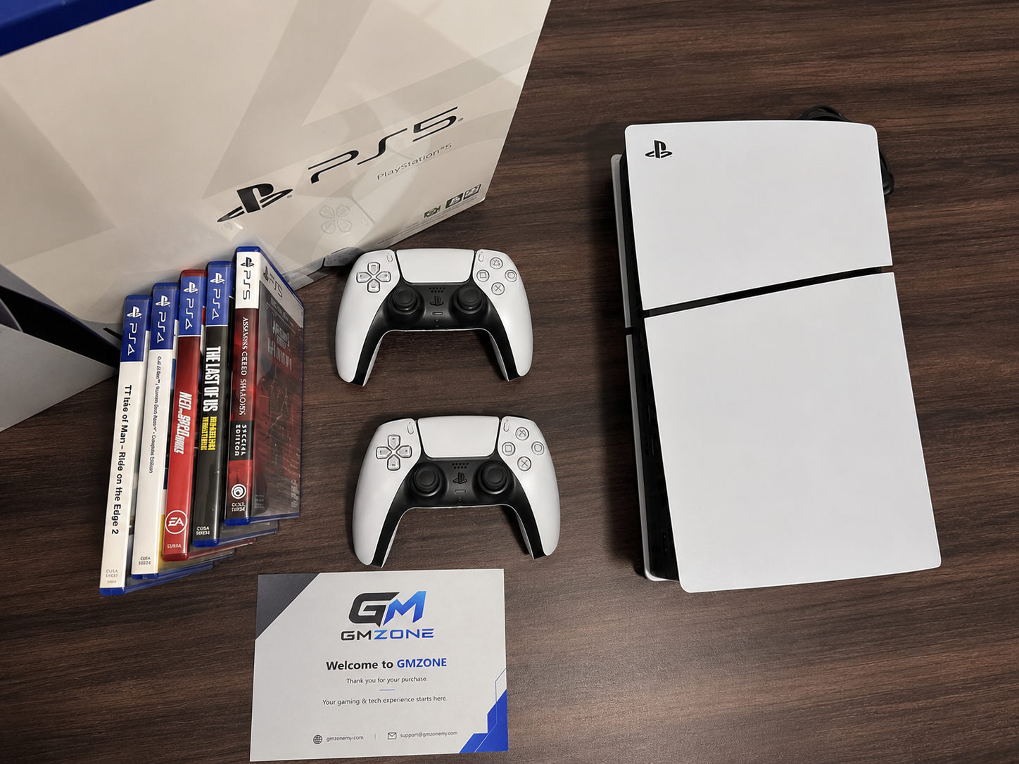 PS5 Slim Disc 1TB Great Bundle Deal - Pre-Owned gallery thumbnail