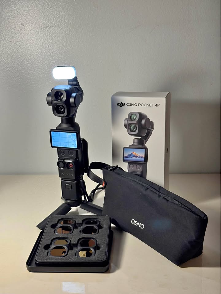 DJI Osmo Pocket 4P with Free Accessories - Pre-Owned product image